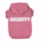 Fleece hooded dog sweater