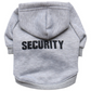 Fleece hooded dog sweater